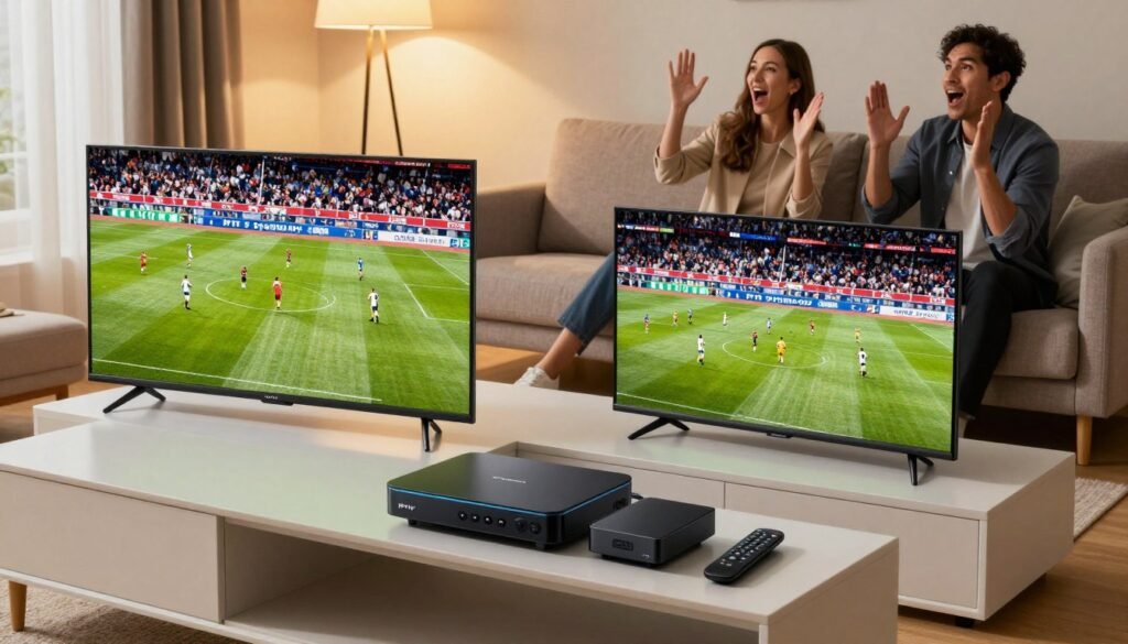 iptv-urheilu ja urheilun suoratoisto laitteet